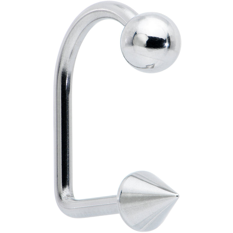 14G Stainless Steel LIPPYLOOP Ball Spike Labret