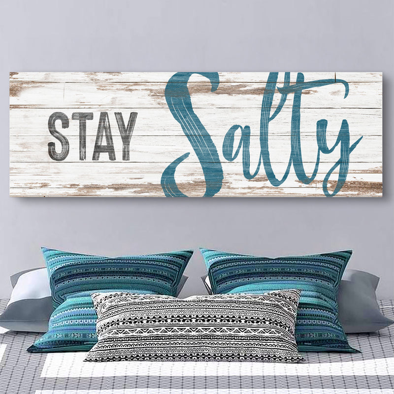 Stay Salty Coastal Sign VIII
