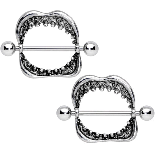 14G 7/8Chomp Chomp Chomp Nipple Shield Set