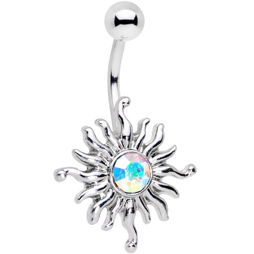 Aurora Gem Dancing Summer Sun Belly Ring