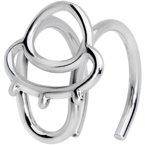 Alien Spacecraft UFO Non Pierced Ear Cuff
