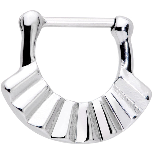 16G 5/16 Graceful Fan Septum Clicker