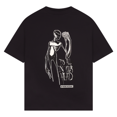 It's All In Your Head T-Shirt Black