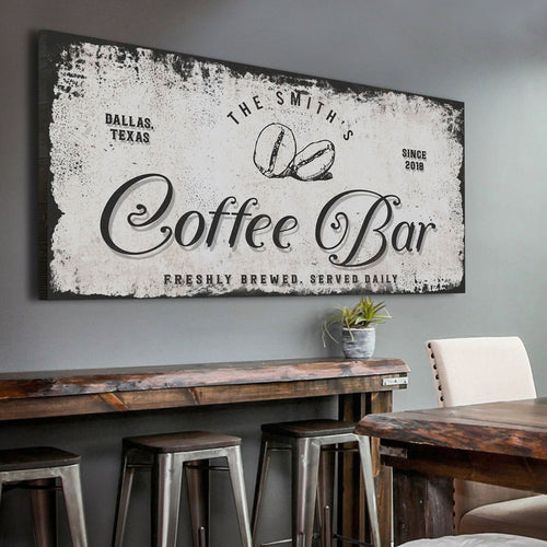 Coffee Bar Sign IV