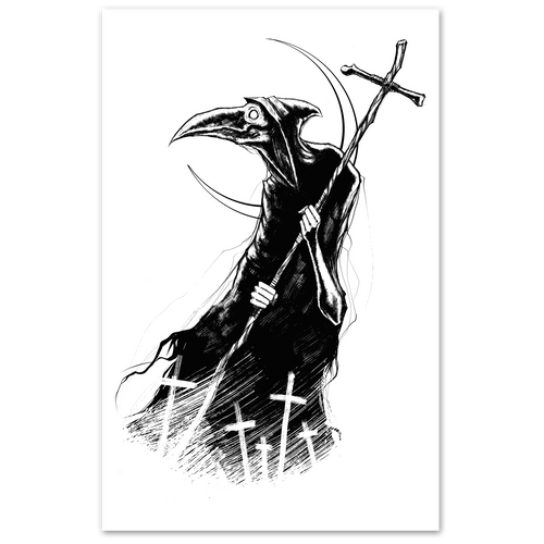 Born To Bury Print
