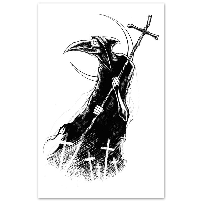 Born To Bury Print