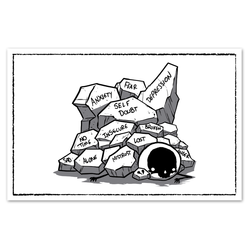 Buried Behavior Print