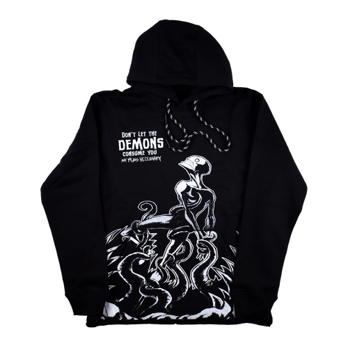 Consumed Pullover Hoodie Black