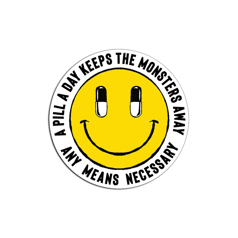 Happy Pills Sticker
