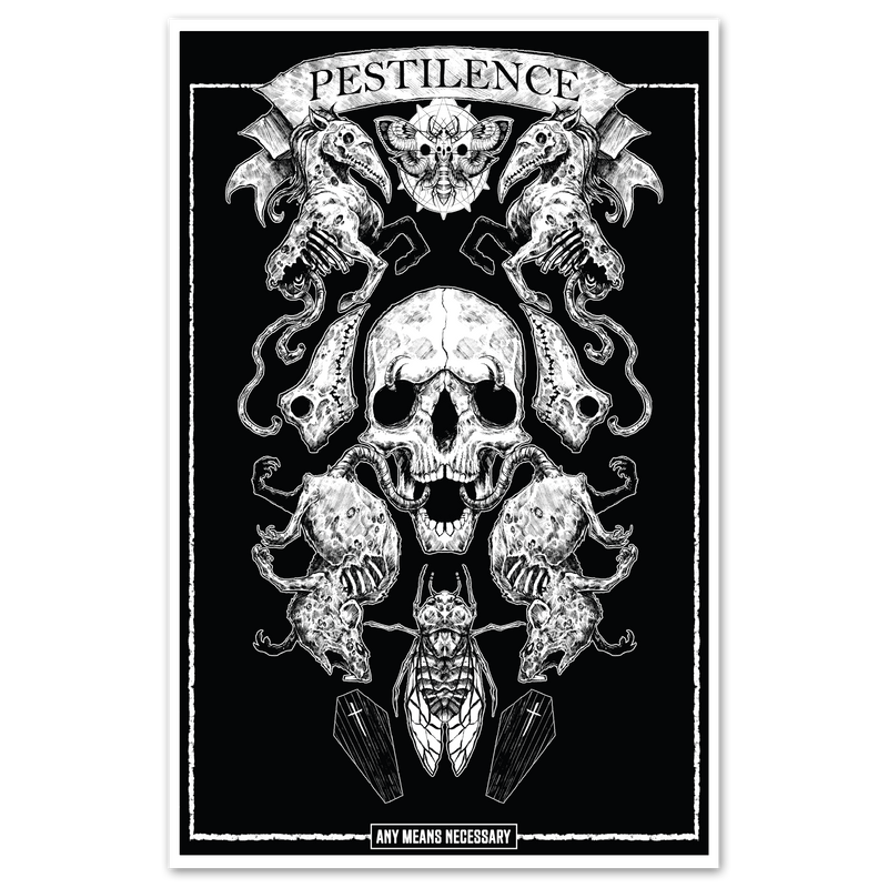 4 Horsemen Pestilence Print
