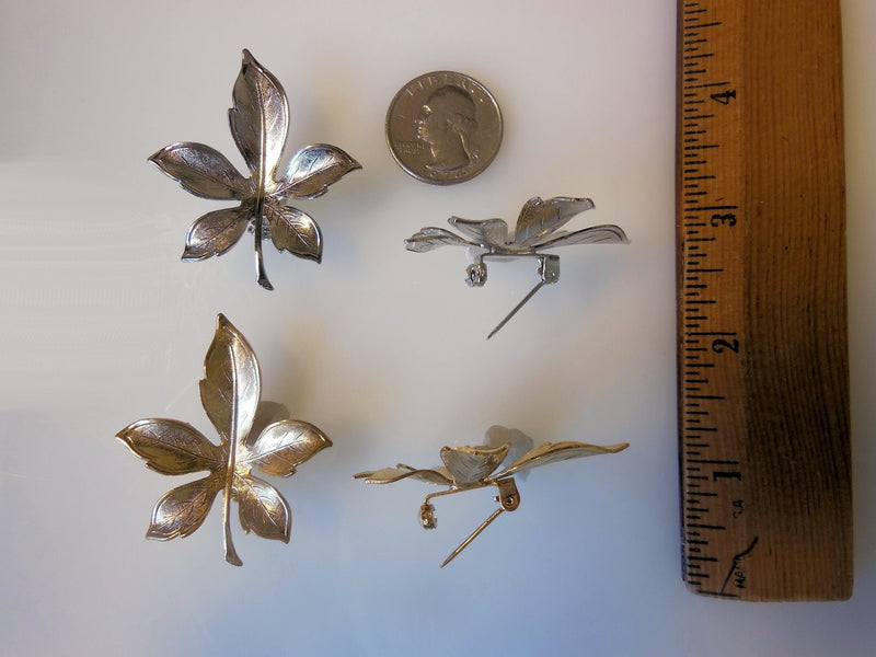 Leaf Pins- Gold Plate
