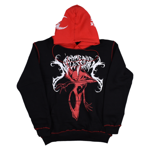 Mosh Pit Pullover Hoodie Black