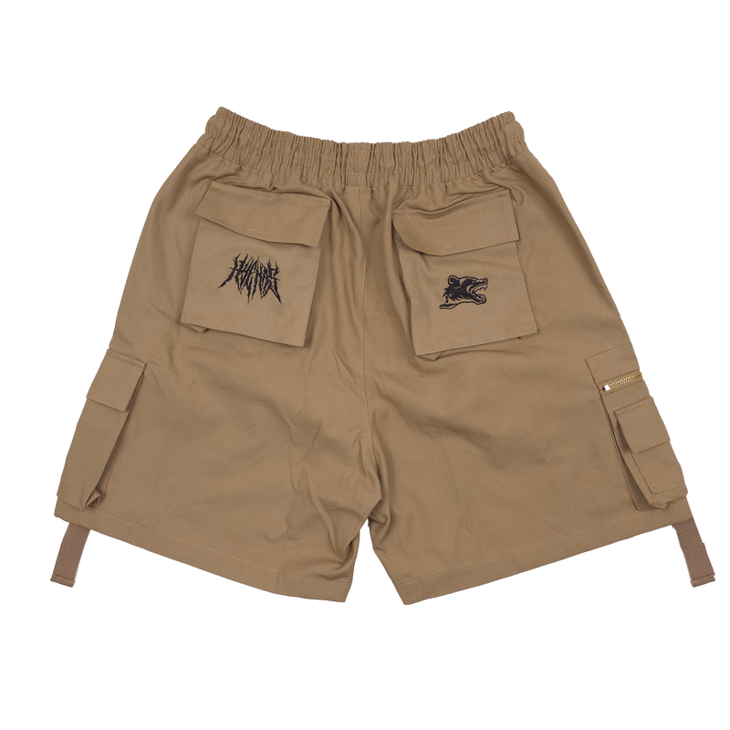 Pack Tactics Cargo Shorts Tan