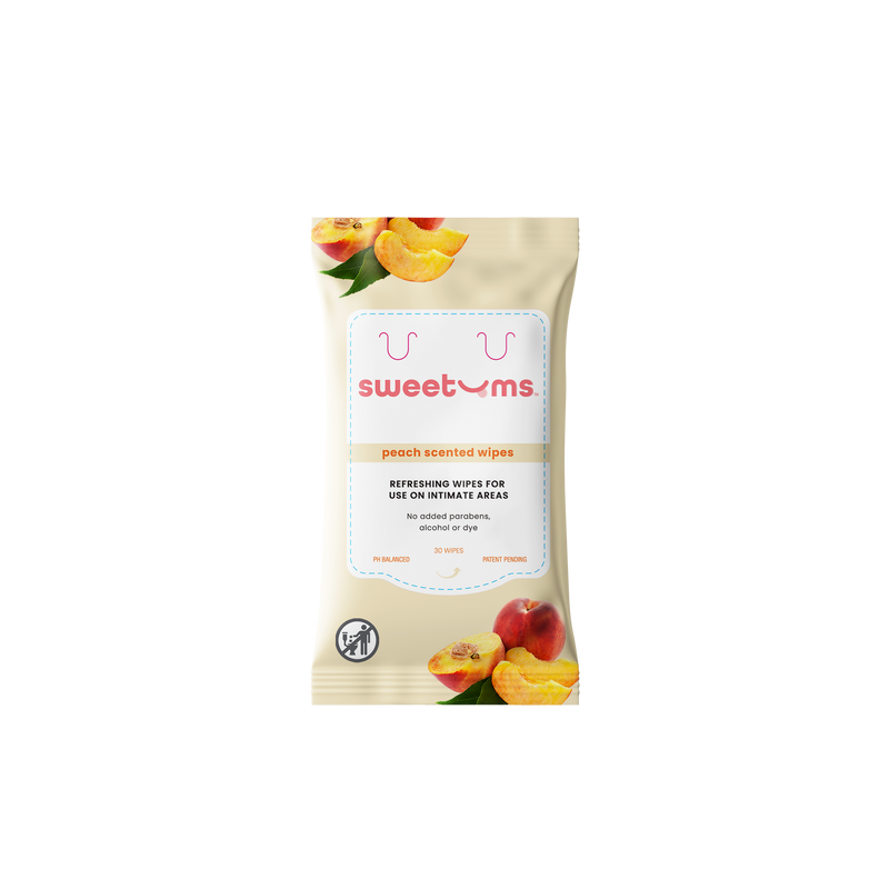 Peach Scented and Unflavored Daily Wipes