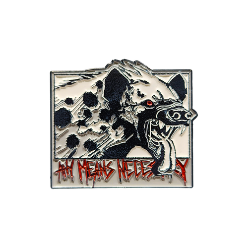 Snarl Enamel Pin
