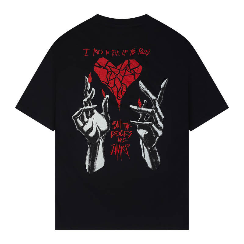 Sharp Edges T-Shirt Black