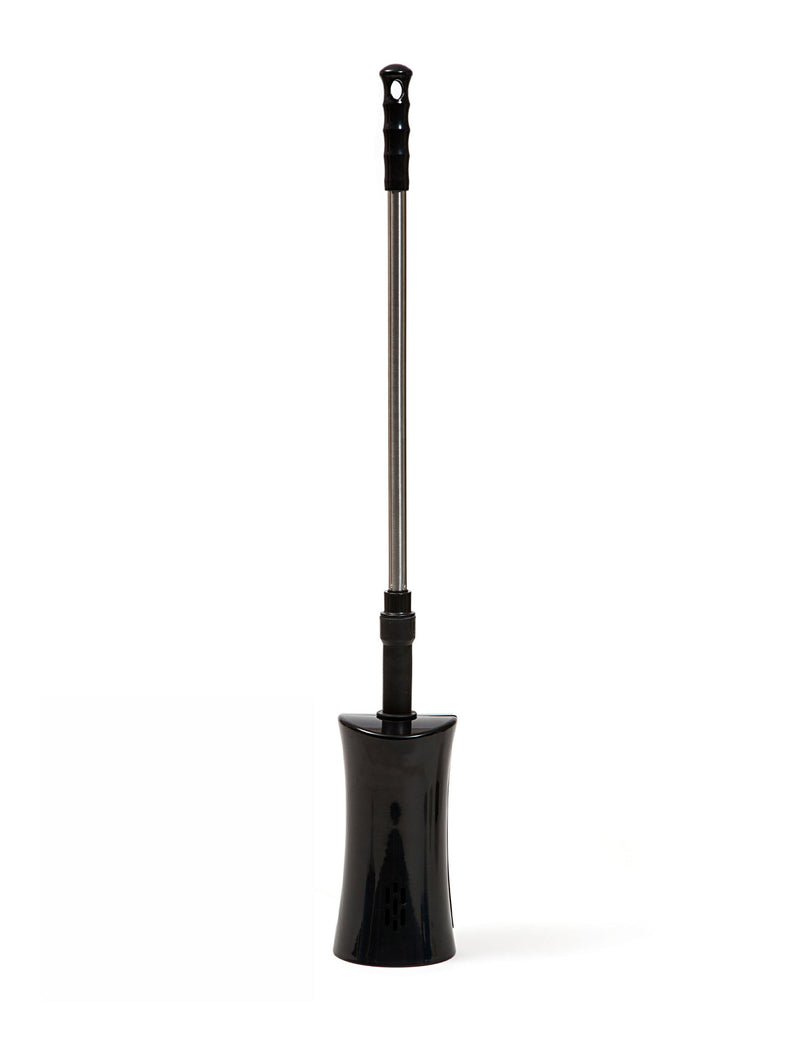 ToiletShroom (Black) Toilet Plunger that Unclogs Toilets in Seconds