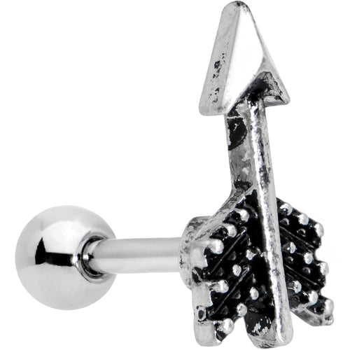 16G 1/4 Straight Arrow Cartilage Tragus Earring